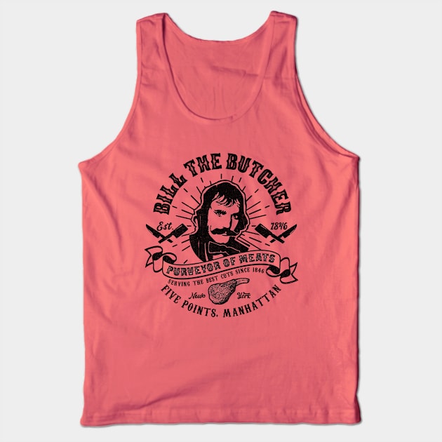 Bill the Butcher Purveyor of Meats Tank Top by Alema Art